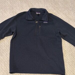 Patagonia Dark Blue Fleece Pullover